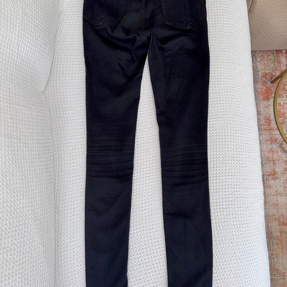 Rag & Bone Nina Black High Rise Skinny Casual Jeans W15321769BLK - Picture 2 of 6